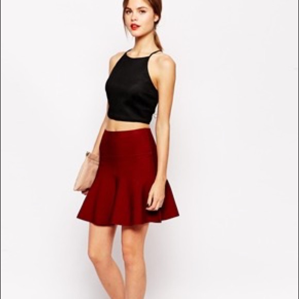 BCBG MAX AZRIA Ingrid Aline Skirt